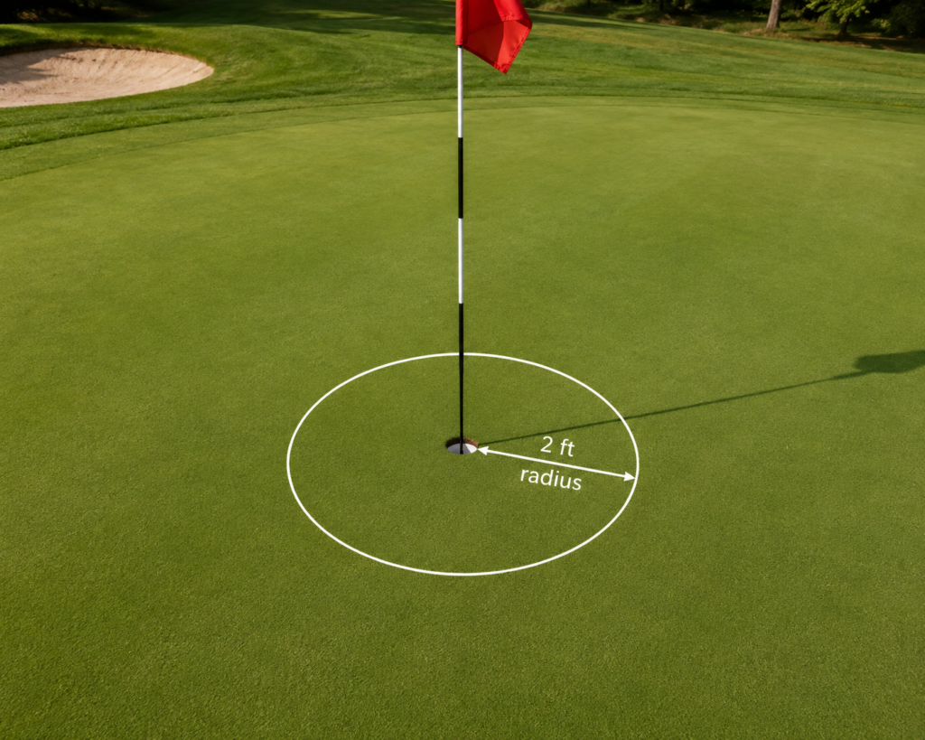 Golf circle 