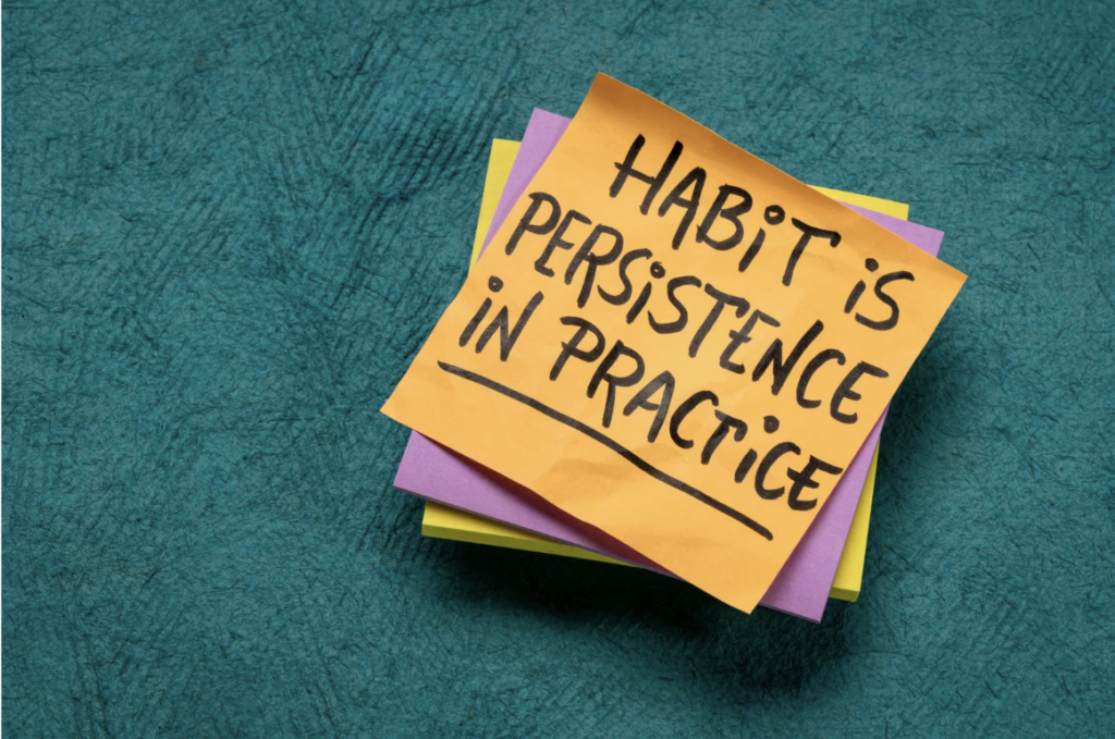 Habits; routines; new year
